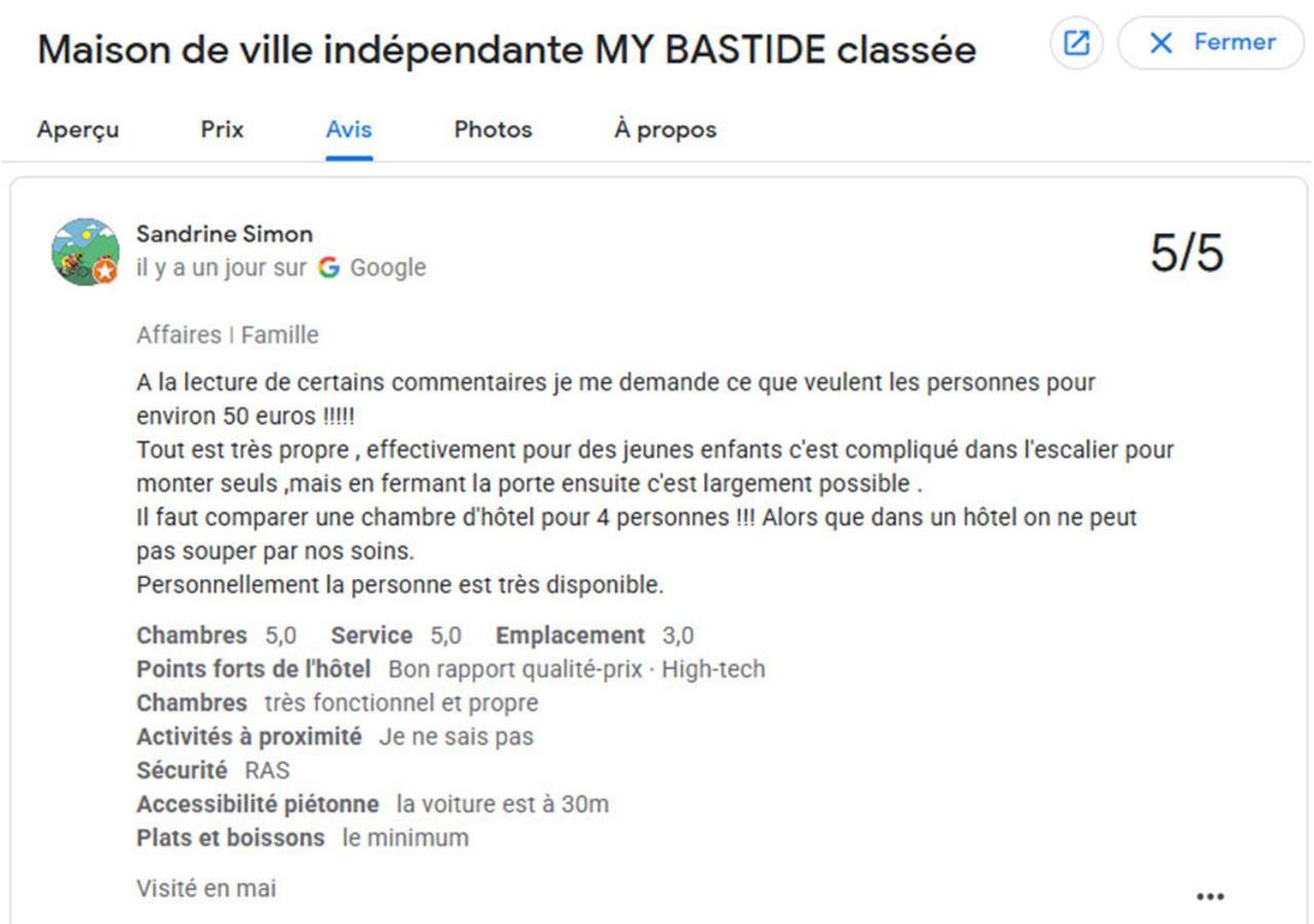 La Maison De Ville Independante My Bastide Classee Villefranche-de-Rouergue Exterior foto